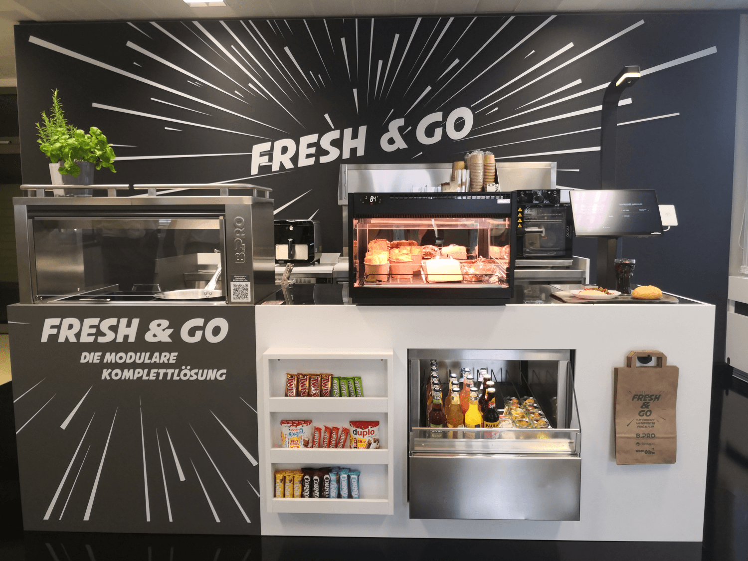 Fresh & Go Frontal - Snacking - Konzept