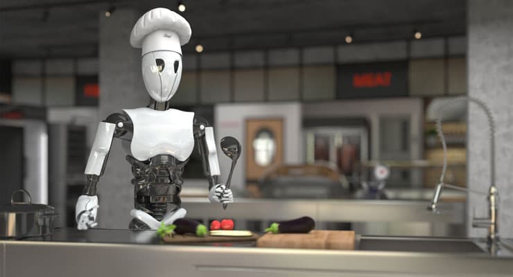 Robot cooks