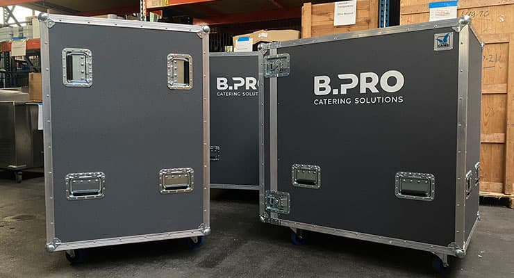 transport cases for B.PRO products