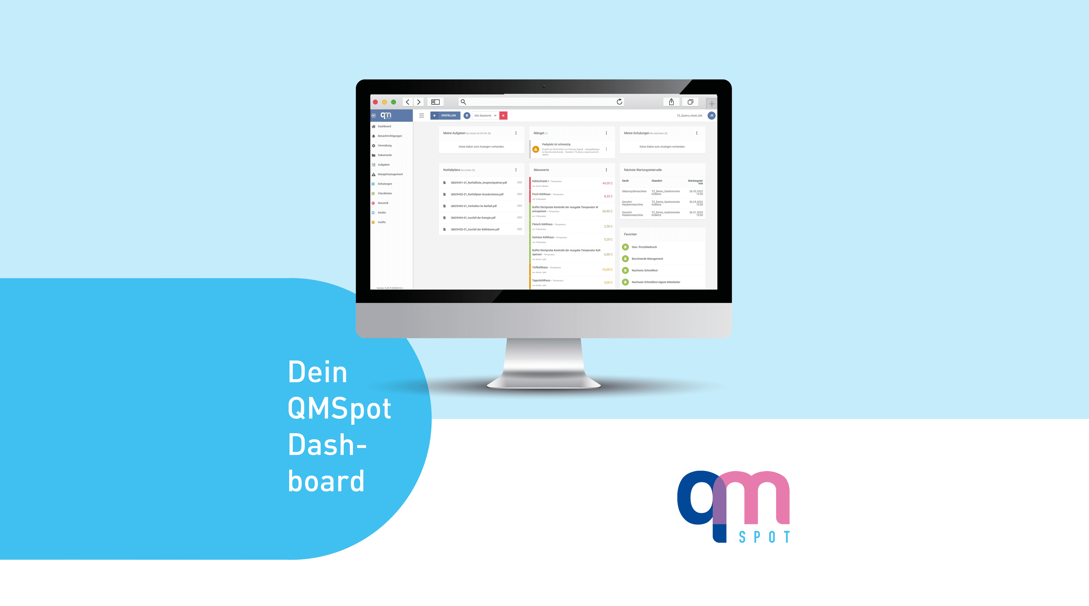 Gestion des appareils QMSpot