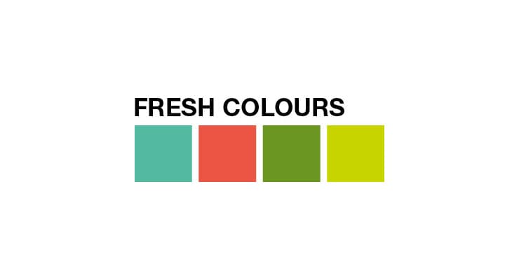 Ligne de couleurs « Fresh Colors »