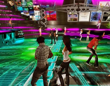 Capture d'écran de "Second Life"