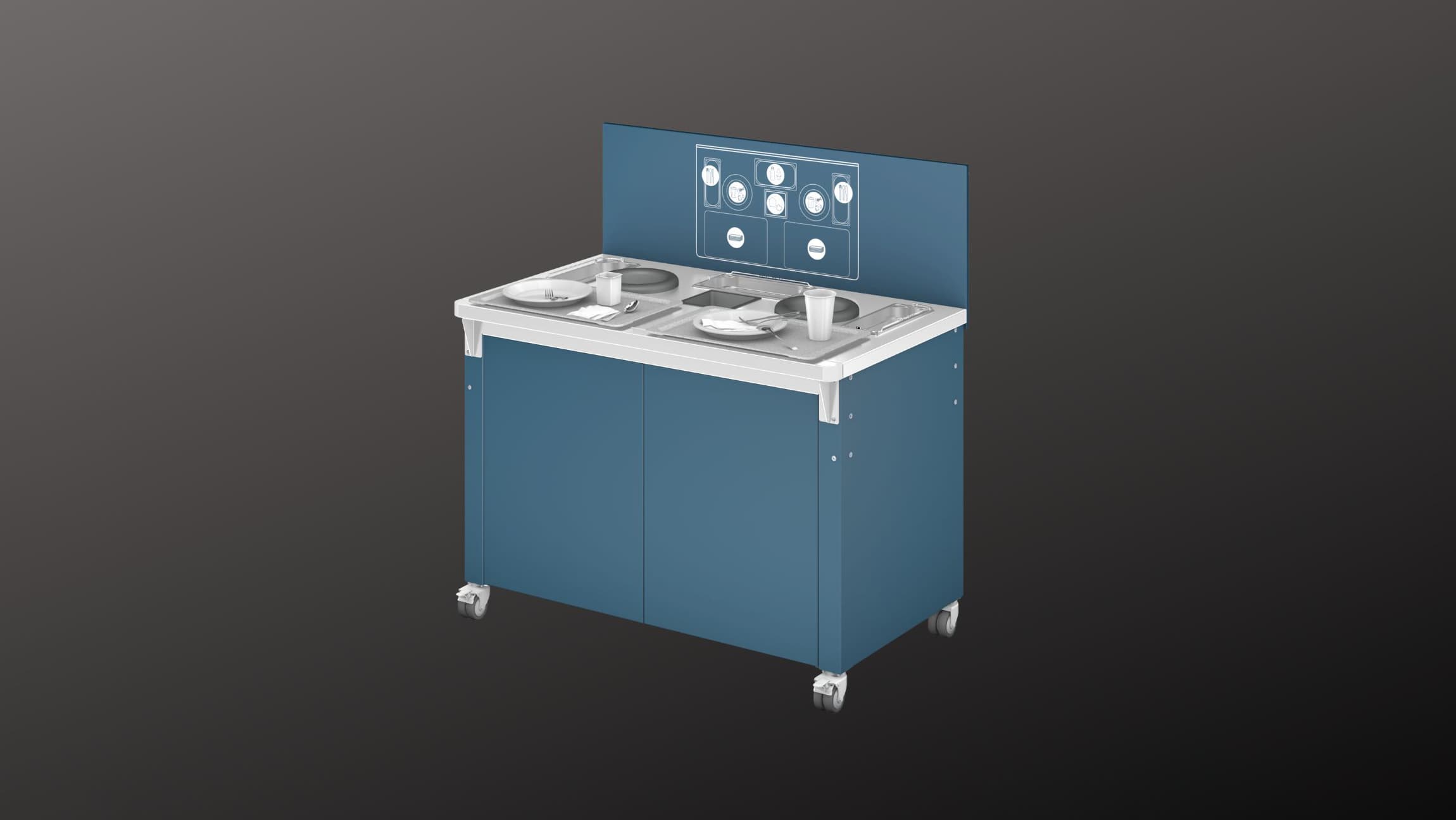 Sortierstation für Geschirr (Titelbild)