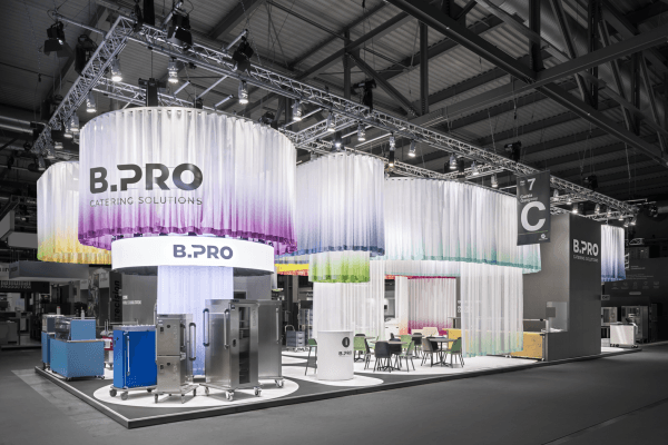 Messeauftritt der B.PRO