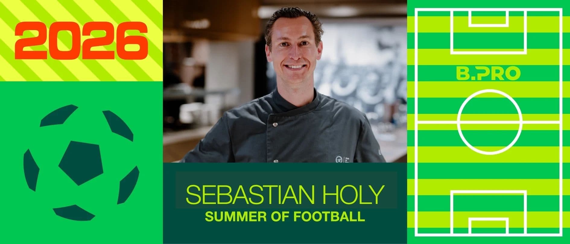 Sebastian Holy, Operations Manager and Head Chef at WildparkTaste – Made by Traube Tonbach, the caterer for Karlsruher SC at the BBBank Wildpark