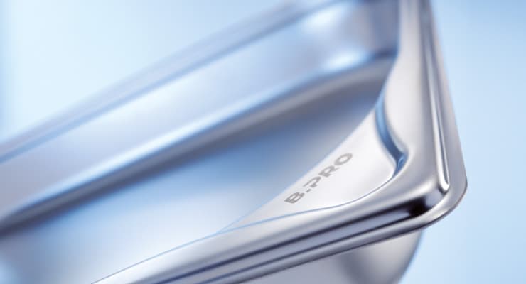 BPRO Gastronorm container stainless steel